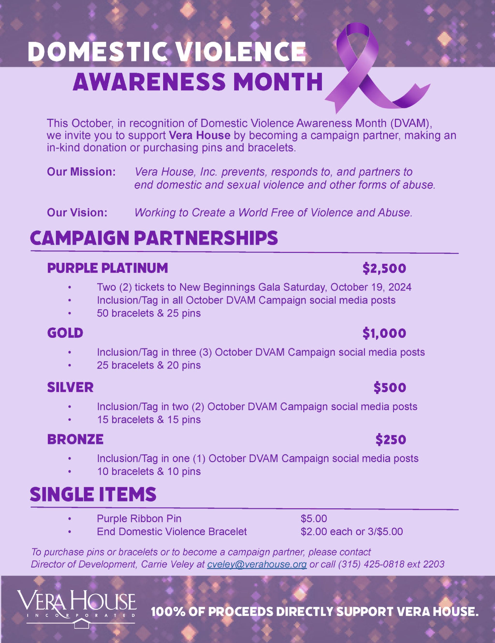 2024 Domestic Violence Awareness Month Campaign